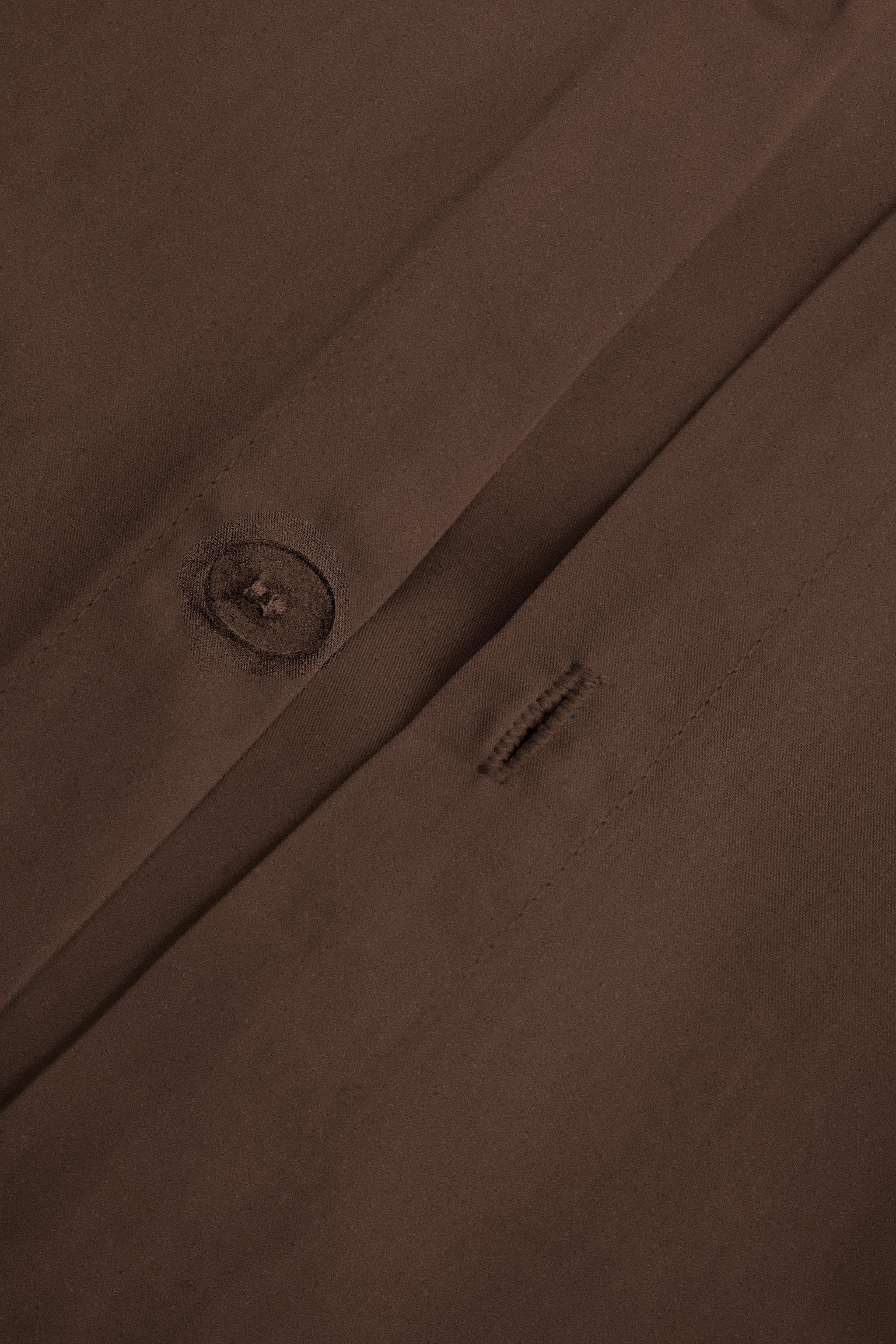 PERCALE COTTON DUVET COVER (200 THREAD COUNT)